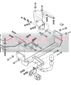 Alternative view of ALFA ROMEO 147 STARRE ANHÄNGERKUPPLUNG