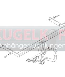 Alternative view of AUDI A3 Sportback STARRE ANHÄNGERKUPPLUNG