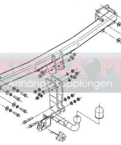 Alternative view of AUDI Q7 STARRE ANHÄNGERKUPPLUNG