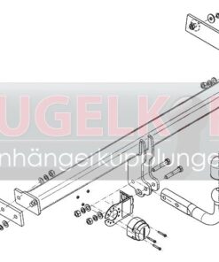 Alternative view of AUDI Q3 STARRE ANHÄNGERKUPPLUNG
