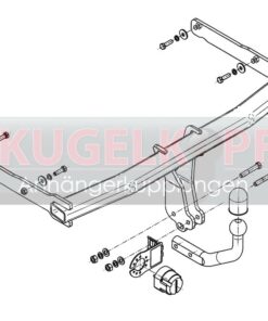 Alternative view of AUDI A7 STARRE ANHÄNGERKUPPLUNG