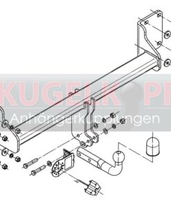 Alternative view of BMW X6 STARRE ANHÄNGERKUPPLUNG