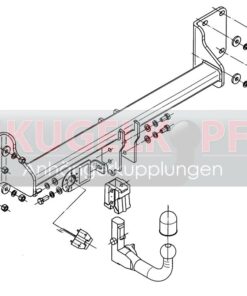 Alternative view of BMW X6 ABNEHMBARE ANHÄNGERKUPPLUNG