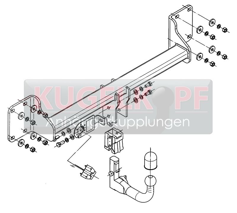 BMW X6 ABNEHMBARE ANHÄNGERKUPPLUNG – Bild 2