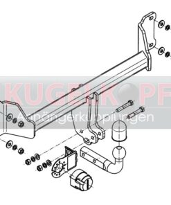 Alternative view of BMW X4 STARRE ANHÄNGERKUPPLUNG