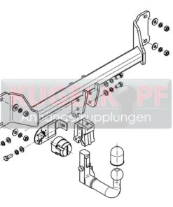 Alternative view of BMW X4 ABNEHMBARE ANHÄNGERKUPPLUNG