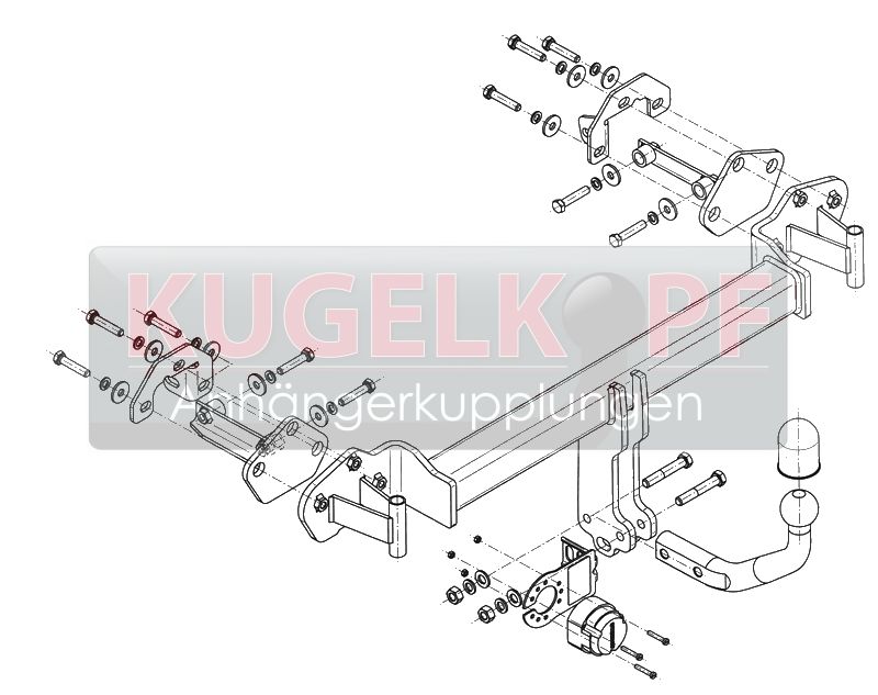 BMW 3 Reihe STARRE ANHÄNGERKUPPLUNG – Bild 2