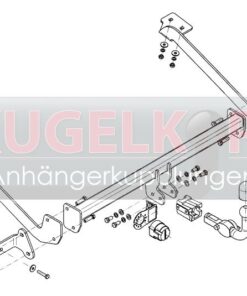 Alternative view of PEUGEOT Partner ABNEHMBARE ANHÄNGERKUPPLUNG