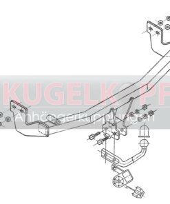 Alternative view of CITROEN C3 STARRE ANHÄNGERKUPPLUNG