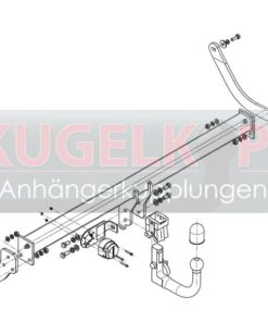 Alternative view of CITROEN C5 ABNEHMBARE ANHÄNGERKUPPLUNG