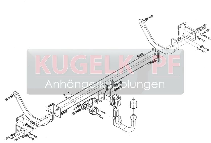 CITROEN C5 ABNEHMBARE ANHÄNGERKUPPLUNG – Bild 2