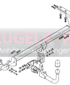 Alternative view of CITROEN C4 II ABNEHMBARE ANHÄNGERKUPPLUNG