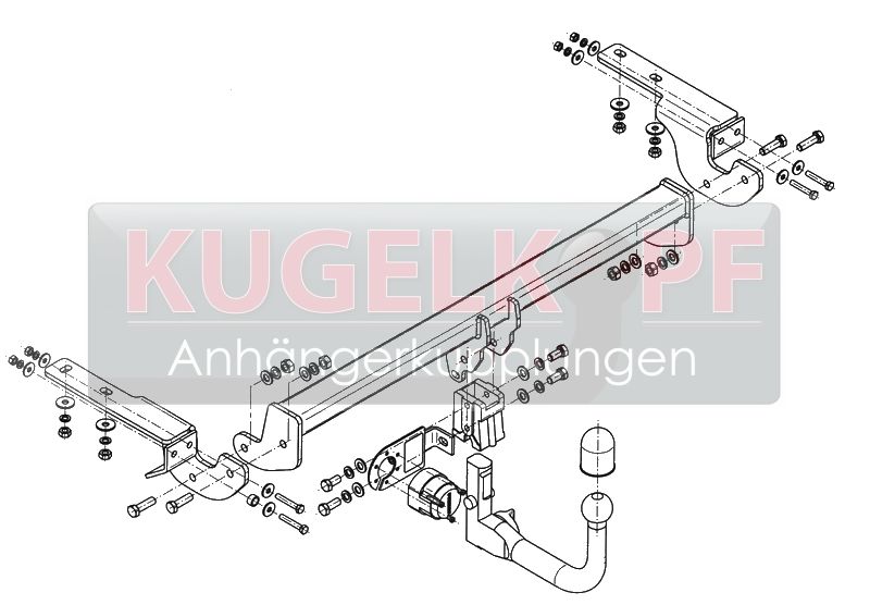 CITROEN C4 II ABNEHMBARE ANHÄNGERKUPPLUNG – Bild 2