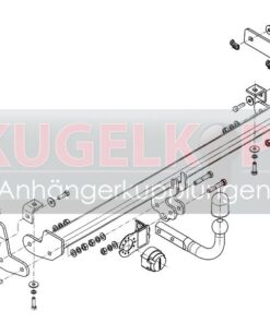 Alternative view of CITROEN C-Elysee STARRE ANHÄNGERKUPPLUNG