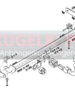 Alternative view of CITROEN C-Elysee ABNEHMBARE ANHÄNGERKUPPLUNG