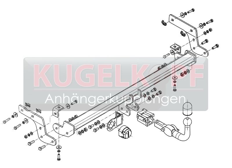 CITROEN C-Elysee ABNEHMBARE ANHÄNGERKUPPLUNG – Bild 2