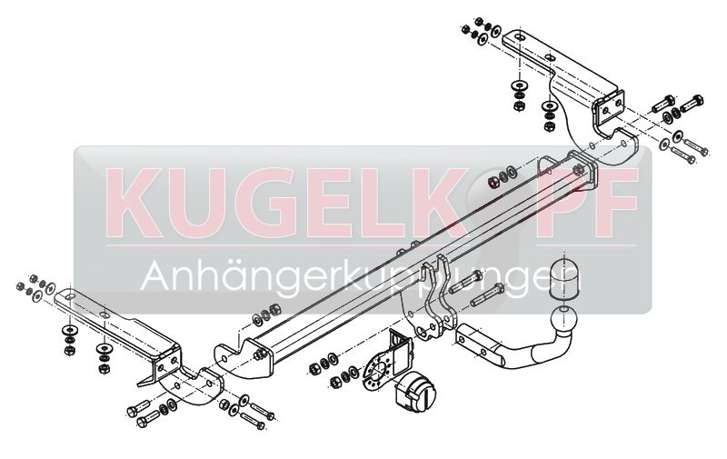 CITROEN DS4 STARRE ANHÄNGERKUPPLUNG – Bild 2