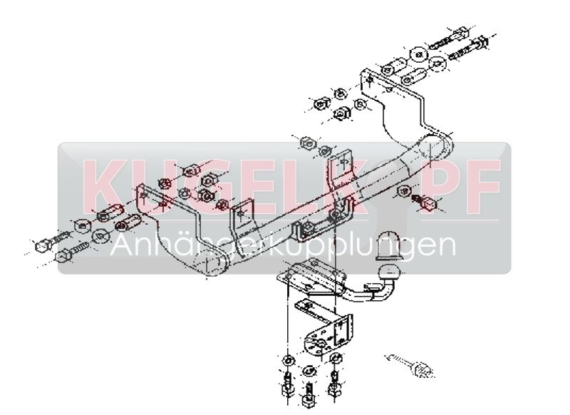 CITROEN Saxo STARRE ANHÄNGERKUPPLUNG – Bild 2