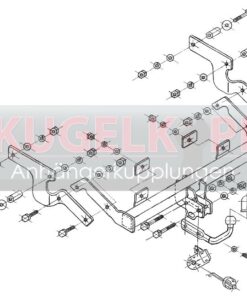 Alternative view of CITROEN Xsara Picasso STARRE ANHÄNGERKUPPLUNG