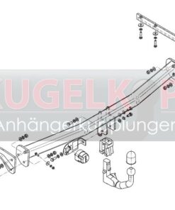 Alternative view of CHRYSLER Voyager ABNEHMBARE ANHÄNGERKUPPLUNG