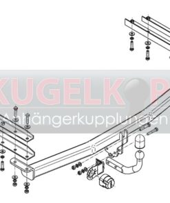 Alternative view of CHRYSLER Grand Voyager STARRE ANHÄNGERKUPPLUNG