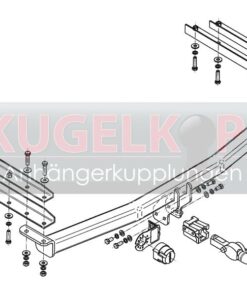 Alternative view of CHRYSLER Grand Voyager ABNEHMBARE ANHÄNGERKUPPLUNG