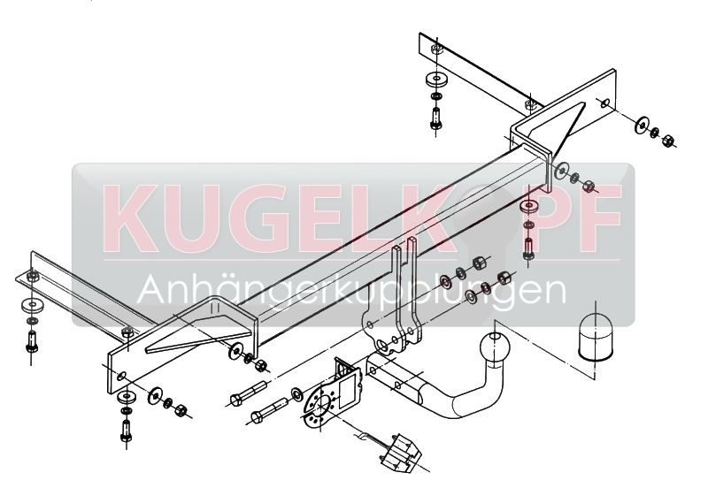 CHEVROLET Cruze STARRE ANHÄNGERKUPPLUNG – Bild 2