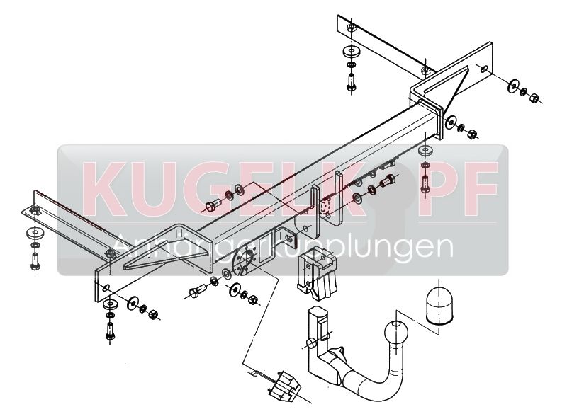 CHEVROLET Cruze ABNEHMBARE ANHÄNGERKUPPLUNG – Bild 2