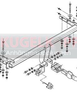 Alternative view of CHEVROLET Lacetti ABNEHMBARE ANHÄNGERKUPPLUNG