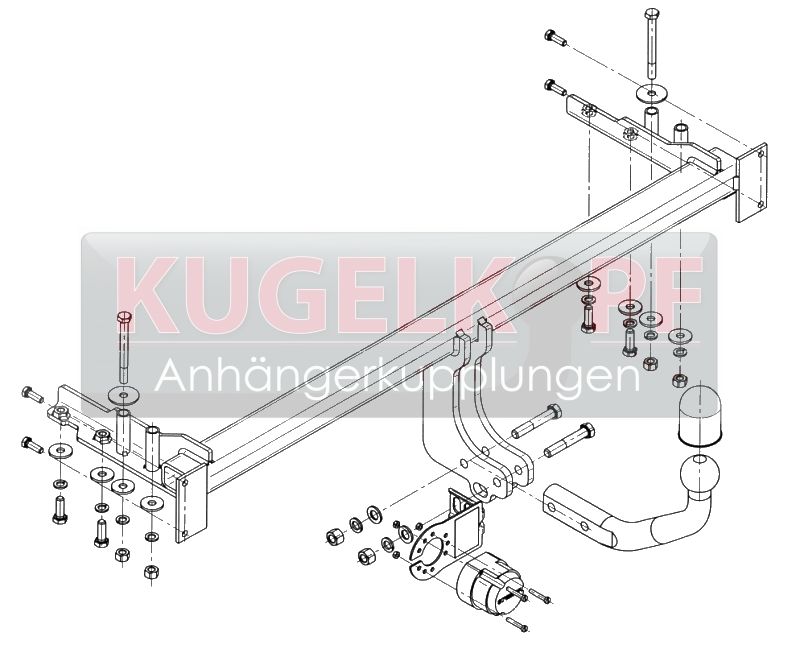 CHEVROLET Lacetti STARRE ANHÄNGERKUPPLUNG – Bild 2