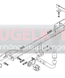 Alternative view of CHEVROLET Orlando STARRE ANHÄNGERKUPPLUNG