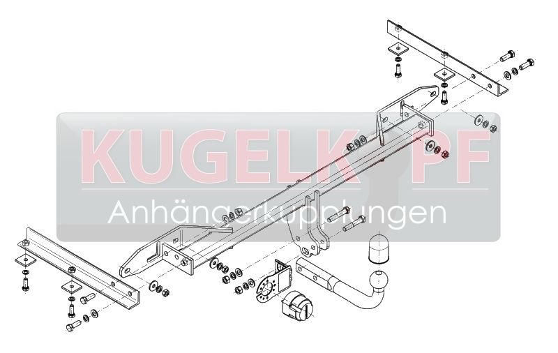 CHEVROLET Orlando STARRE ANHÄNGERKUPPLUNG – Bild 2