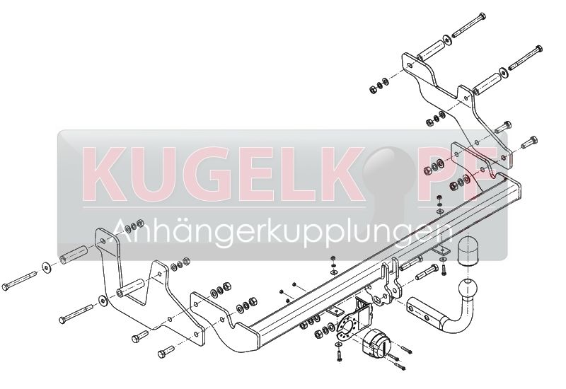 DACIA Dokker STARRE ANHÄNGERKUPPLUNG – Bild 2