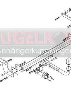 Alternative view of DACIA Duster I STARRE ANHÄNGERKUPPLUNG