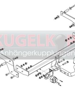 Alternative view of DACIA Sandero STARRE ANHÄNGERKUPPLUNG