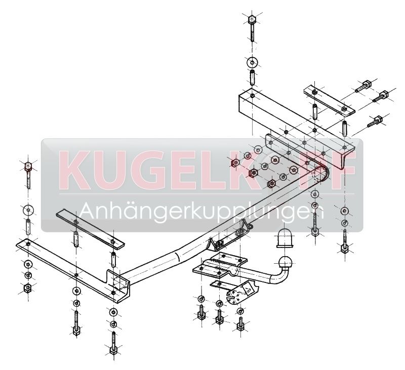 DAEWOO Nexia STARRE ANHÄNGERKUPPLUNG – Bild 2