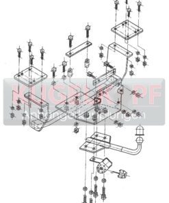 Alternative view of FIAT Albea STARRE ANHÄNGERKUPPLUNG
