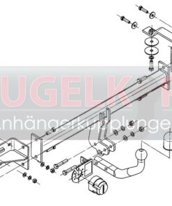 Alternative view of FIAT Bravo II STARRE ANHÄNGERKUPPLUNG