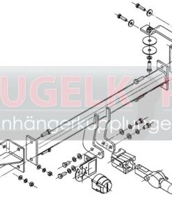 Alternative view of FIAT Bravo II ABNEHMBARE ANHÄNGERKUPPLUNG