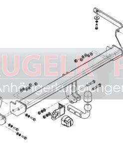 Alternative view of FIAT Doblo STARRE ANHÄNGERKUPPLUNG