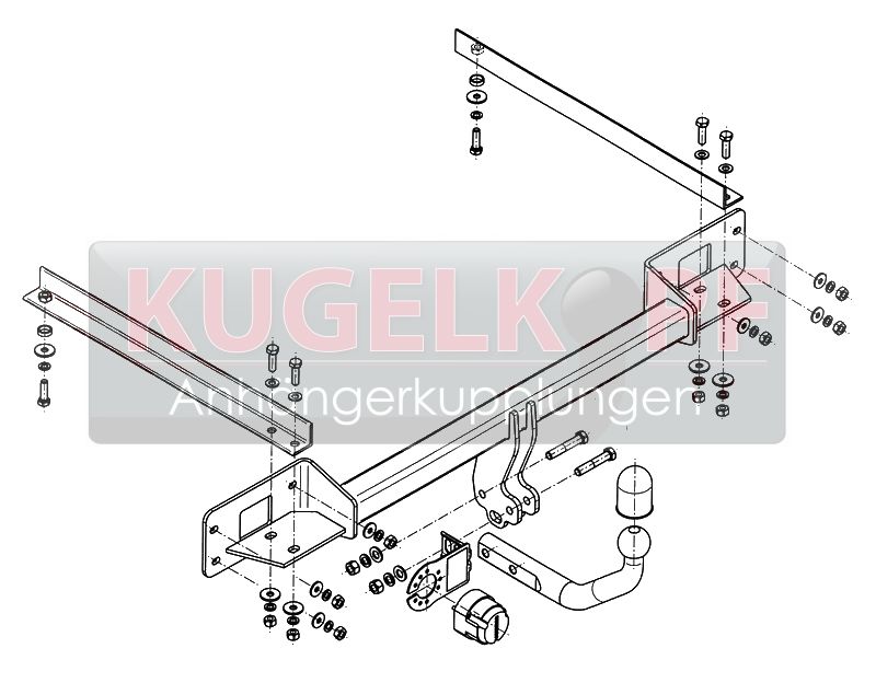 FIAT Linea STARRE ANHÄNGERKUPPLUNG – Bild 2