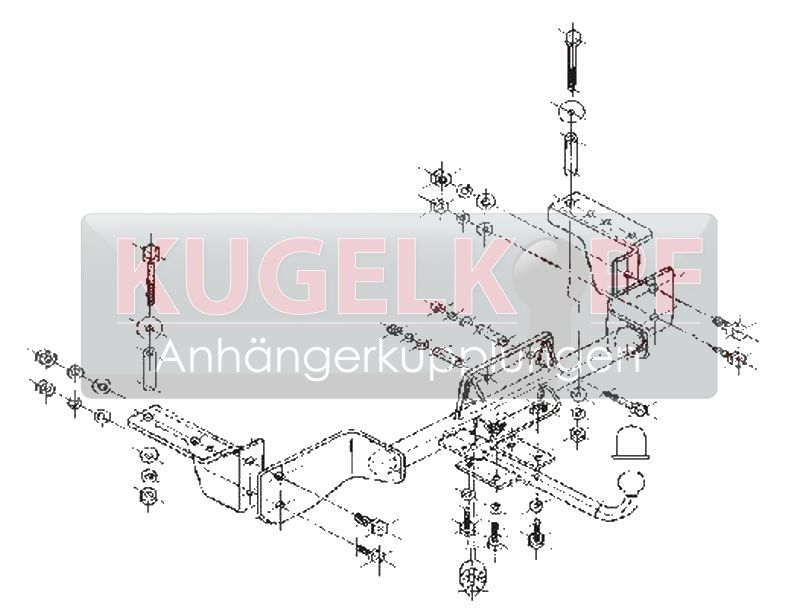 FIAT Marea Weekend STARRE ANHÄNGERKUPPLUNG – Bild 2