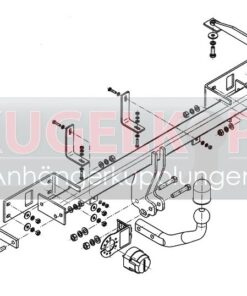 Alternative view of FIAT Panda III STARRE ANHÄNGERKUPPLUNG