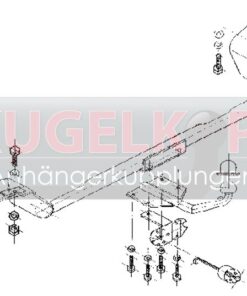 Alternative view of FIAT Palio Weekend STARRE ANHÄNGERKUPPLUNG