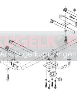 Alternative view of FIAT Stilo STARRE ANHÄNGERKUPPLUNG