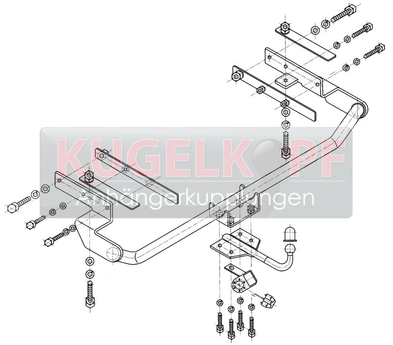 FIAT Stilo STARRE ANHÄNGERKUPPLUNG – Bild 2