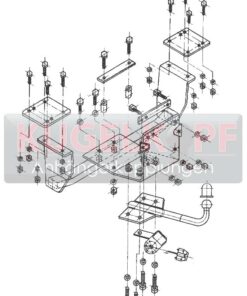 Alternative view of FIAT Siena STARRE ANHÄNGERKUPPLUNG