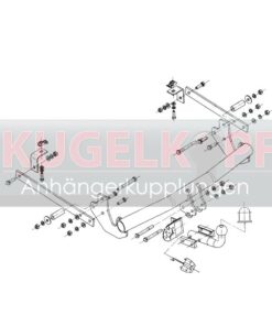 Alternative view of TOYOTA ProAce I STARRE ANHÄNGERKUPPLUNG