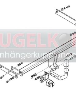 Alternative view of FORD C-Max STARRE ANHÄNGERKUPPLUNG