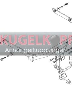 Alternative view of FORD Fusion STARRE ANHÄNGERKUPPLUNG